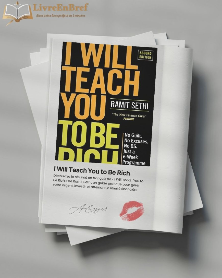 Résumé de « I Will Teach You to Be Rich » de Ramit Sethi : Votre Guide pour Maîtriser Vos Finances