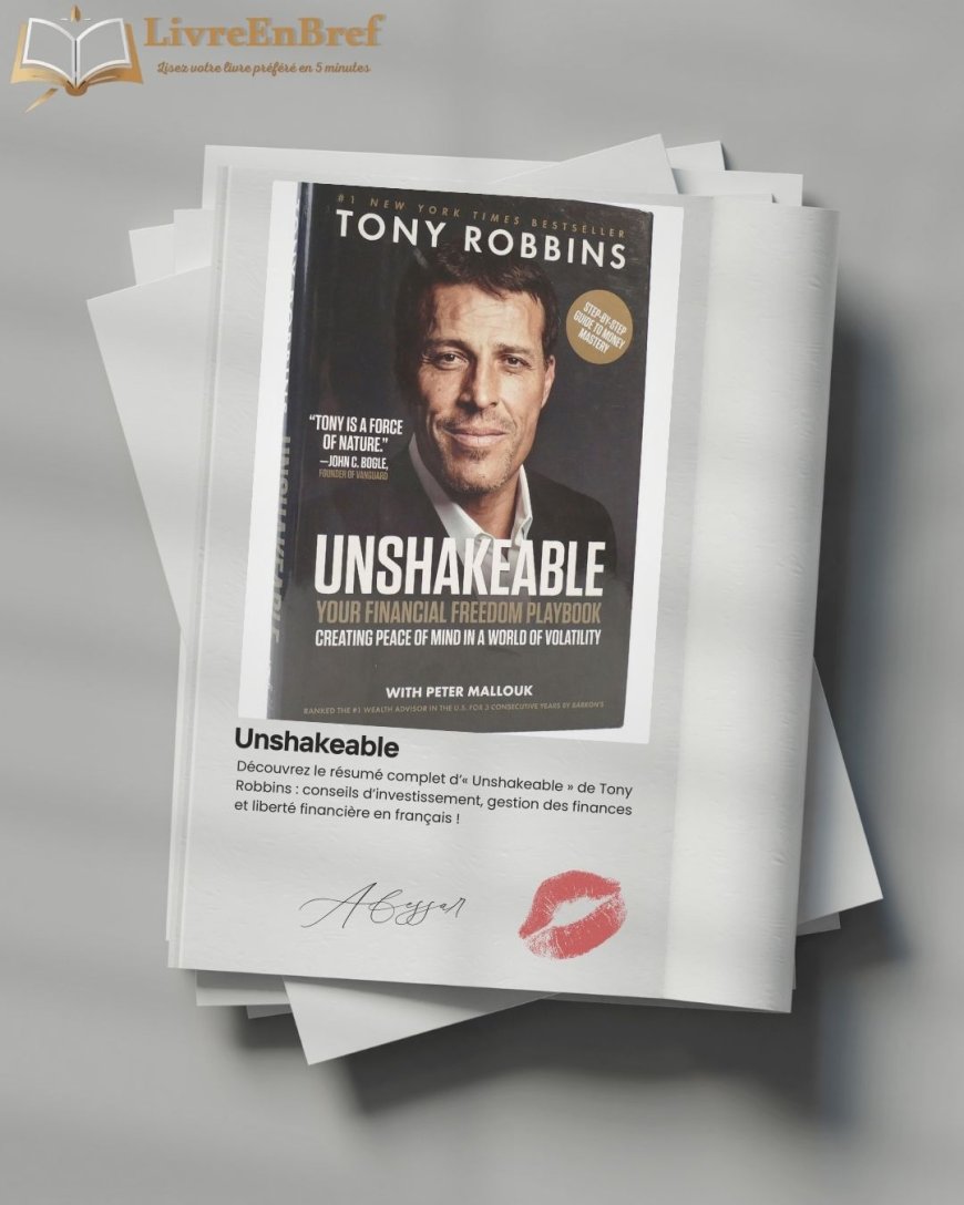 Résumé d’« Unshakeable » de Tony Robbins : Votre Guide vers la Liberté Financière
