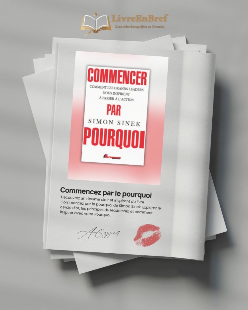 Résumé du livre Commencez par le pourquoi : Le cercle d’or expliqué