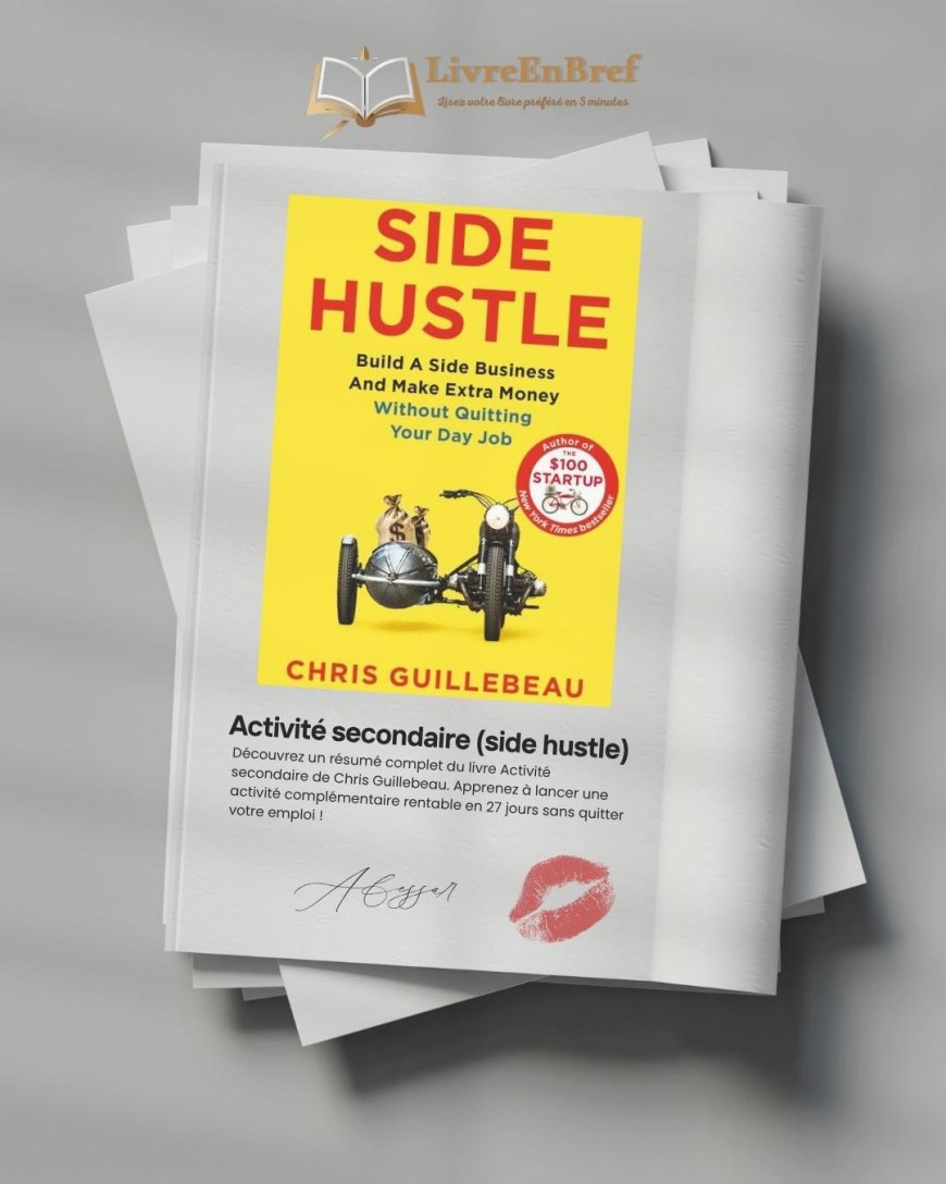 Résumé du livre Activité secondaire : Guide pour un side hustle