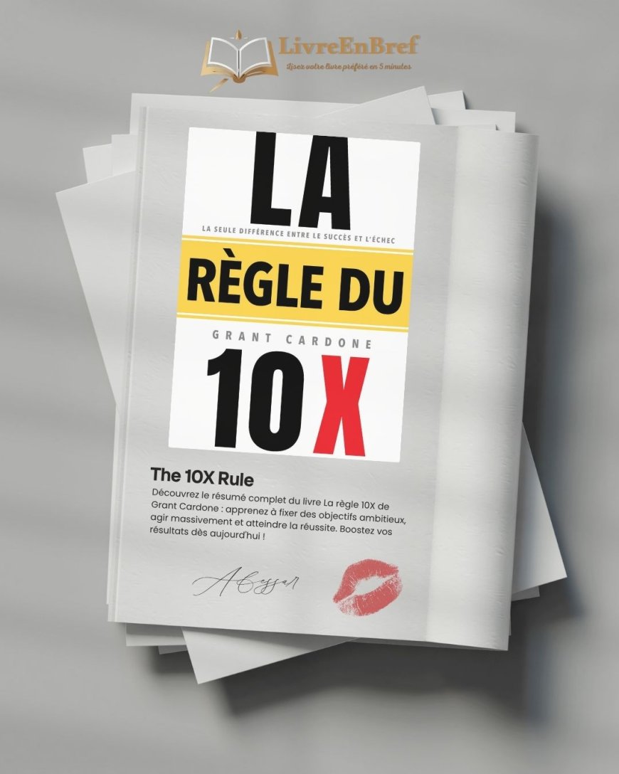 Résumé complet La règle 10X : Boostez vos objectifs avec Grant Cardone