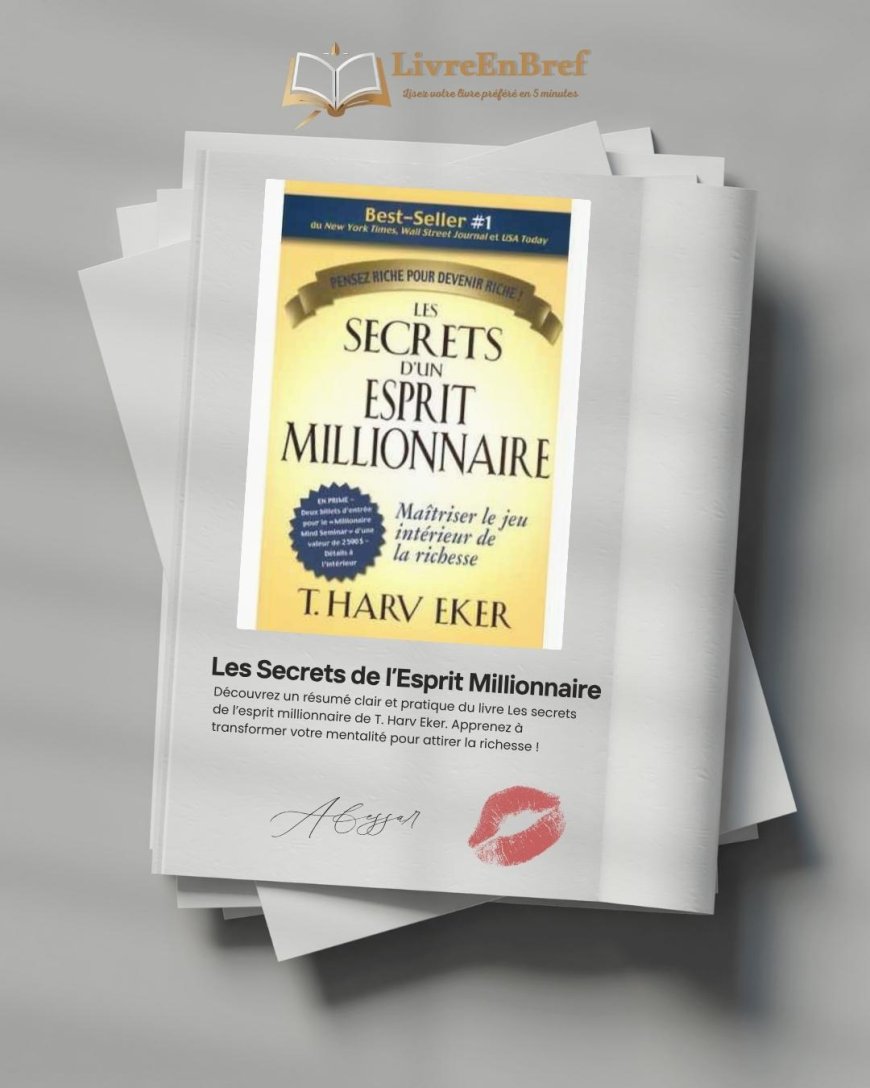 Résumé du livre Les secrets de l’esprit millionnaire | Harv Eker