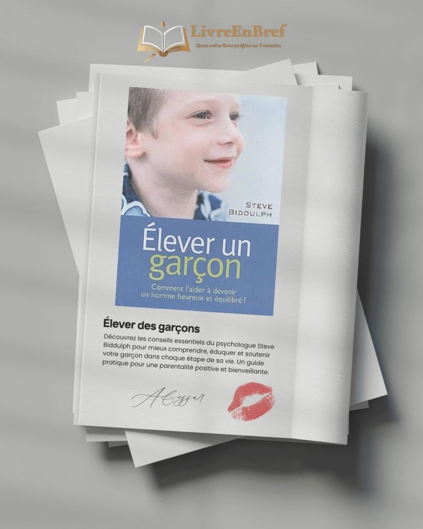 Résumé du livre Élever des garçons de Steve Biddulph