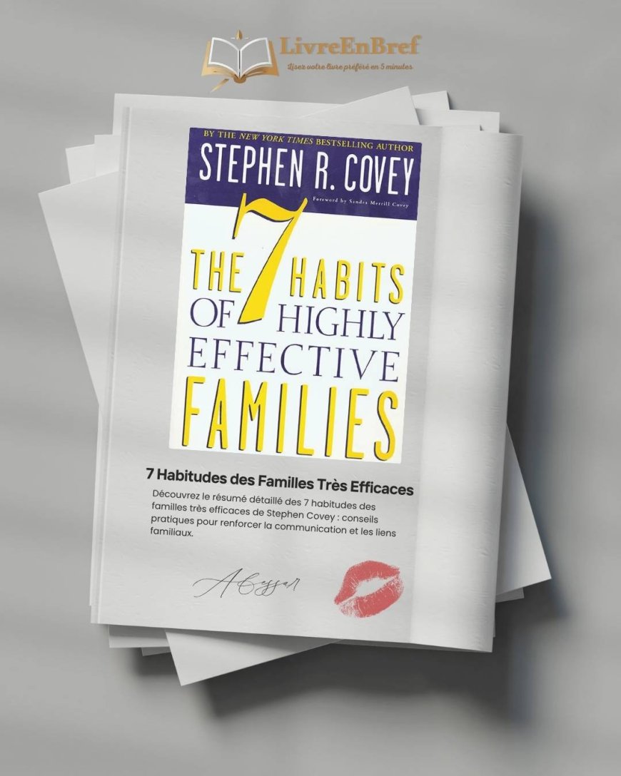 Résumé des 7 Habitudes des Familles Très Efficaces de Stephen Covey