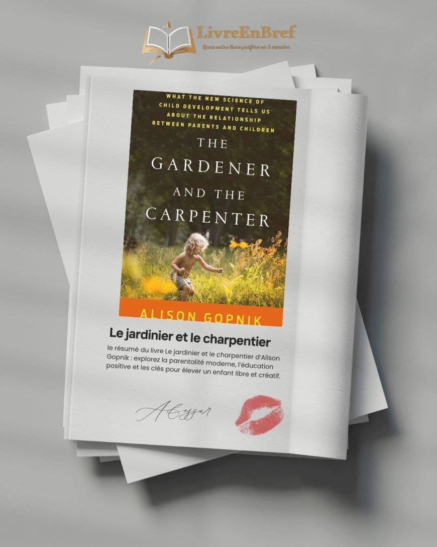 Résumé du livre "Le jardinier et le charpentier" d’Alison Gopnik