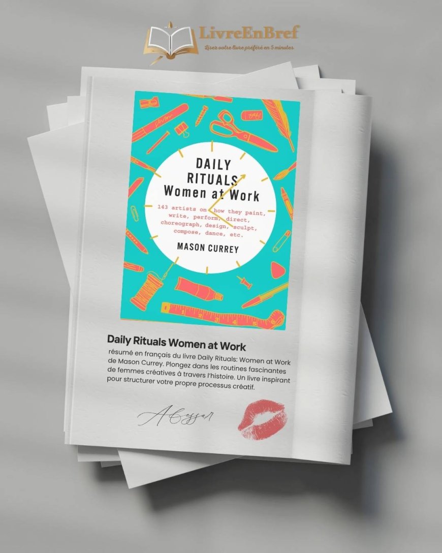 Daily Rituals: Women at Work – Résumé complet en français | Mason Currey