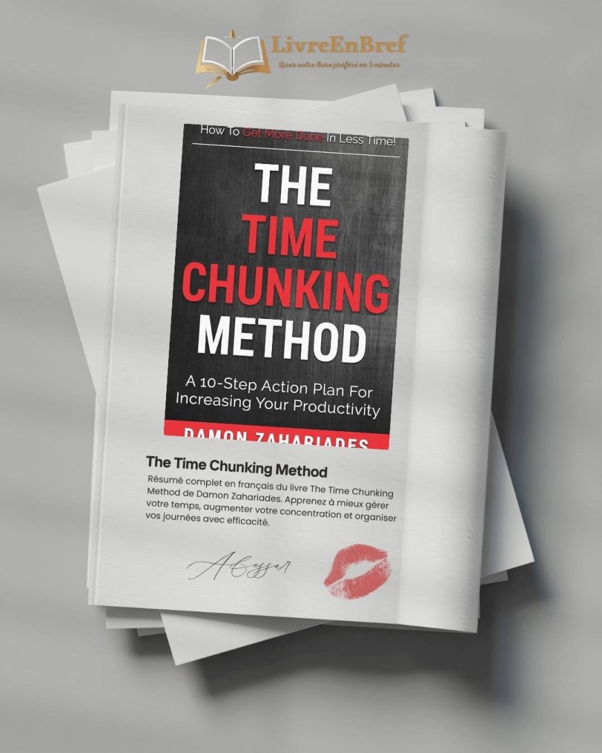 The Time Chunking Method – Résumé complet en français du livre de Damon Zahariades