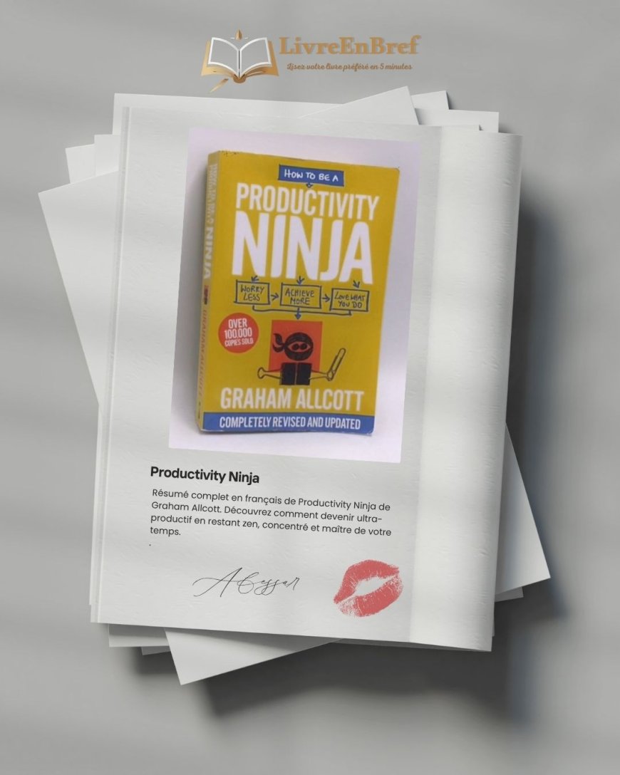 Productivity Ninja – Résumé du livre de Graham Allcott | Gagnez en productivité sans stress