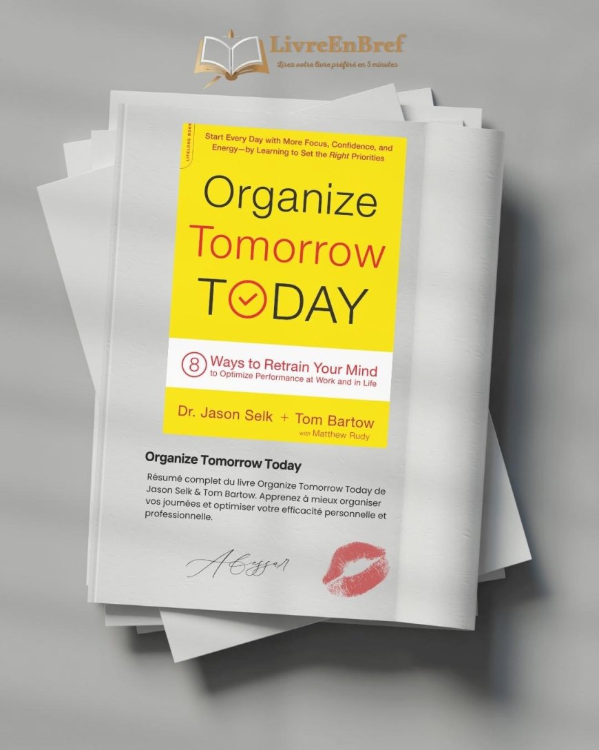 Organize Tomorrow Today – Résumé du livre pour booster votre performance