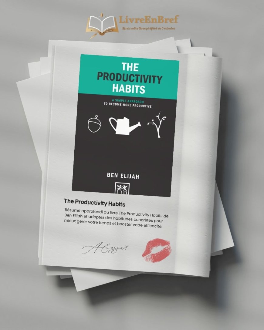 The Productivity Habits – Résumé complet du livre de Ben Elijah