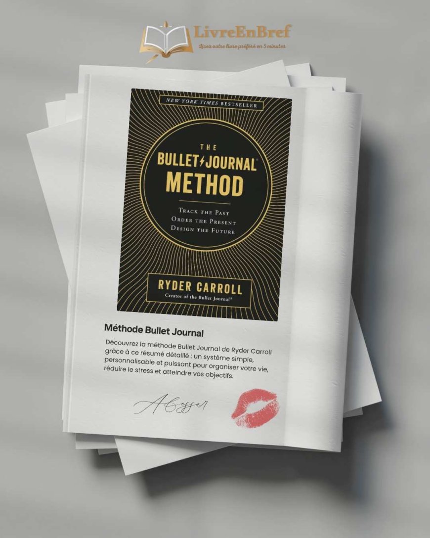Méthode Bullet Journal – Résumé du livre de Ryder Carroll pour s’organiser efficacement
